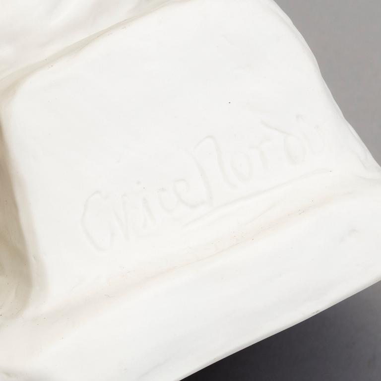 FIGUR, parian, Gustafsberg 1921.