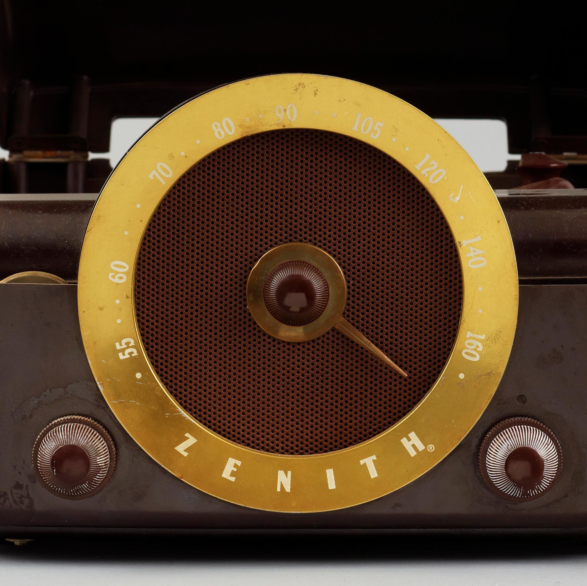 RADIOGRAMMOFON, Zenith, "Cobra Matic", 1940/50-tal.