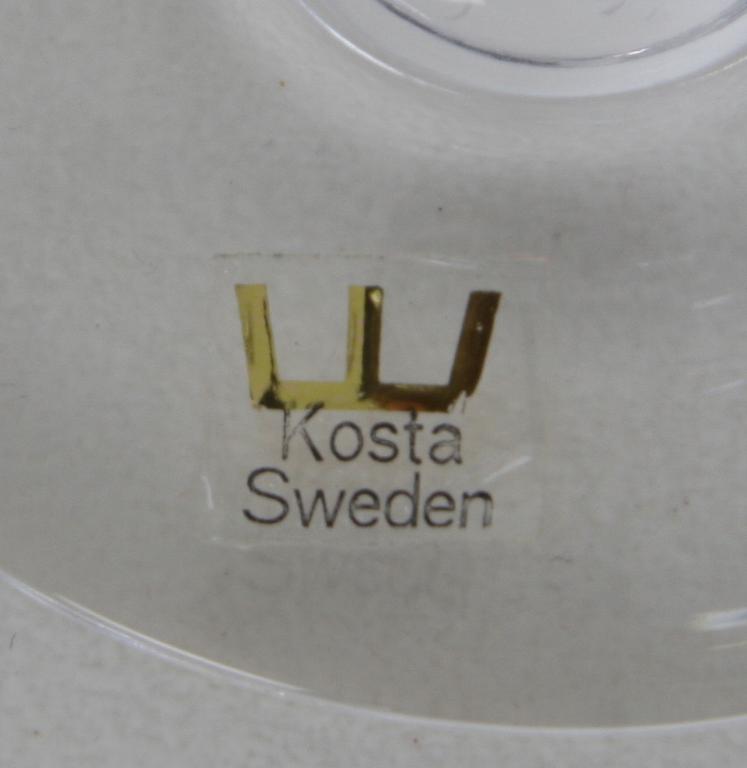 GLASSERVIS, 44 delar, Kosta.