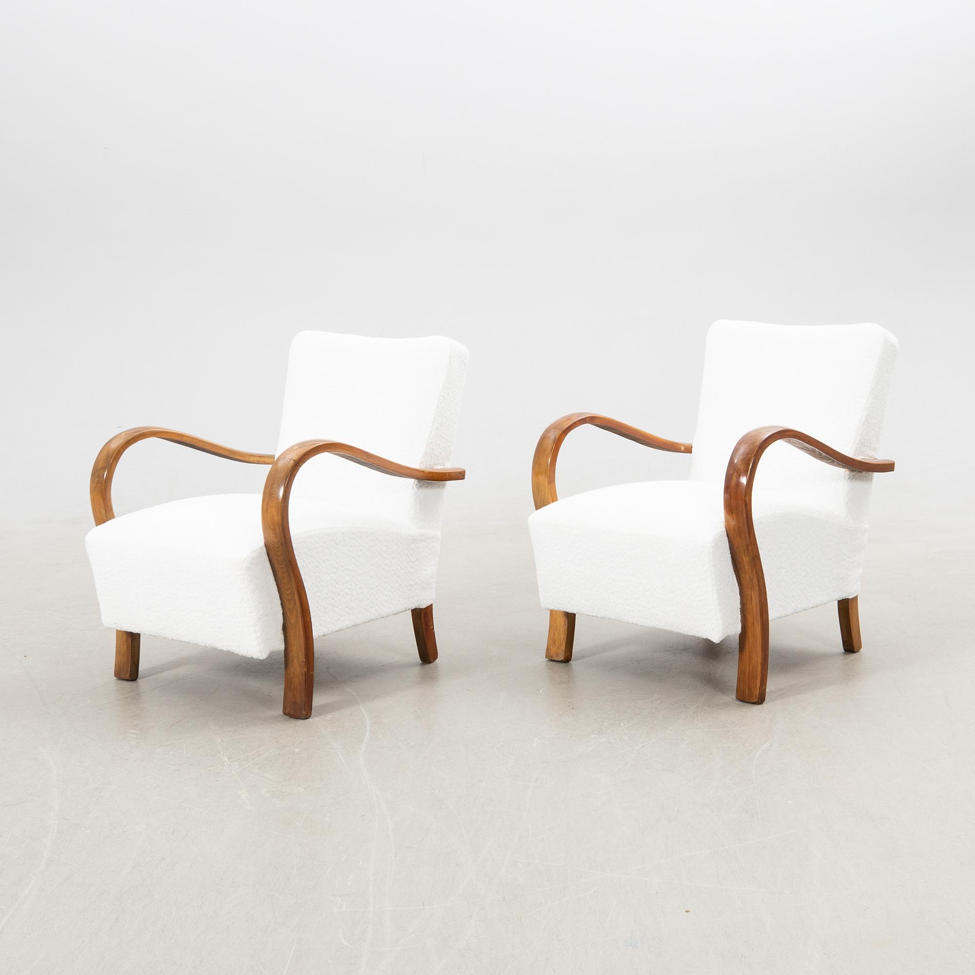 Fåtöljer, ett par, Art Deco, 1900-talets första hälft.