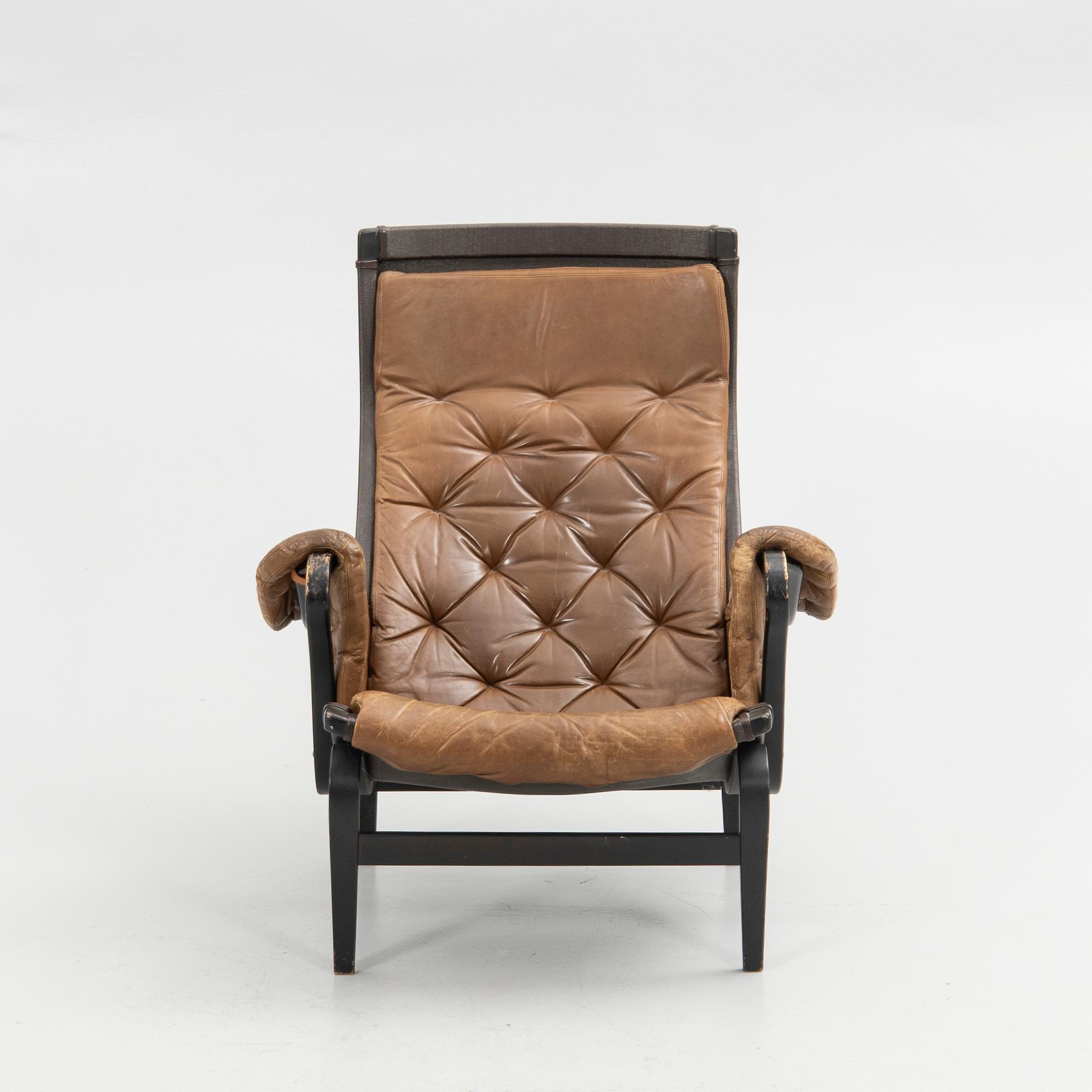 Bruno Mathsson, armchair, "Pernilla", DUX, second half of the 20th century.