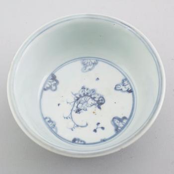 SKÅL, porslin, Kina, Ming 1400-tal.