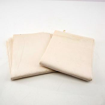 Towels, 2 pcs damask circa 1900.