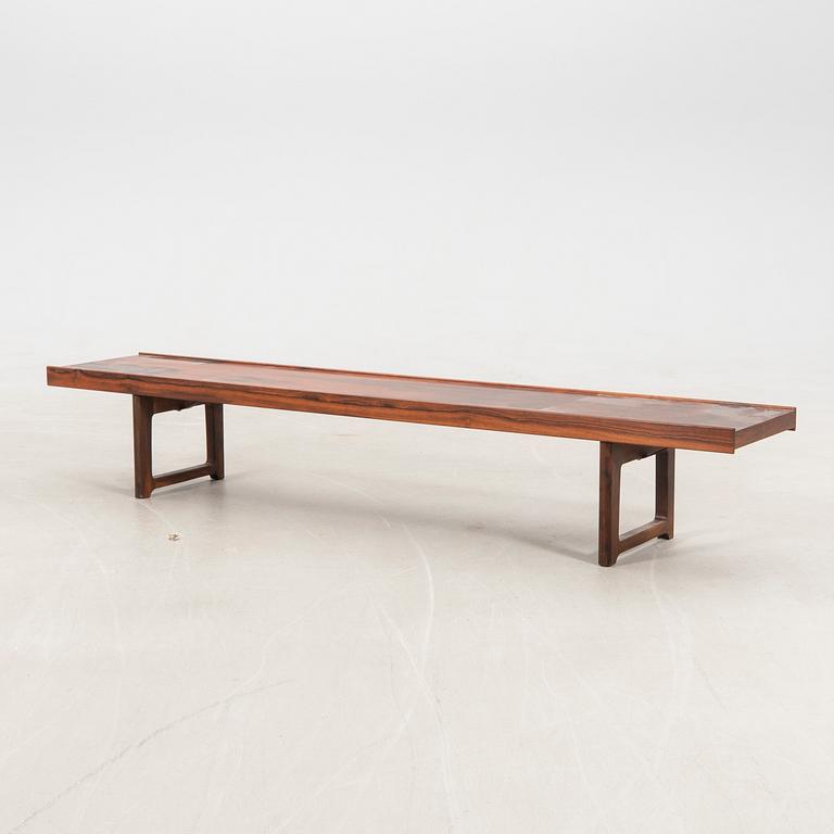 Torbjørn Afdal, bench, "Krobo", Mellemstrands Trevareindustri, Bruksbo, Norway, 1960s/70s.