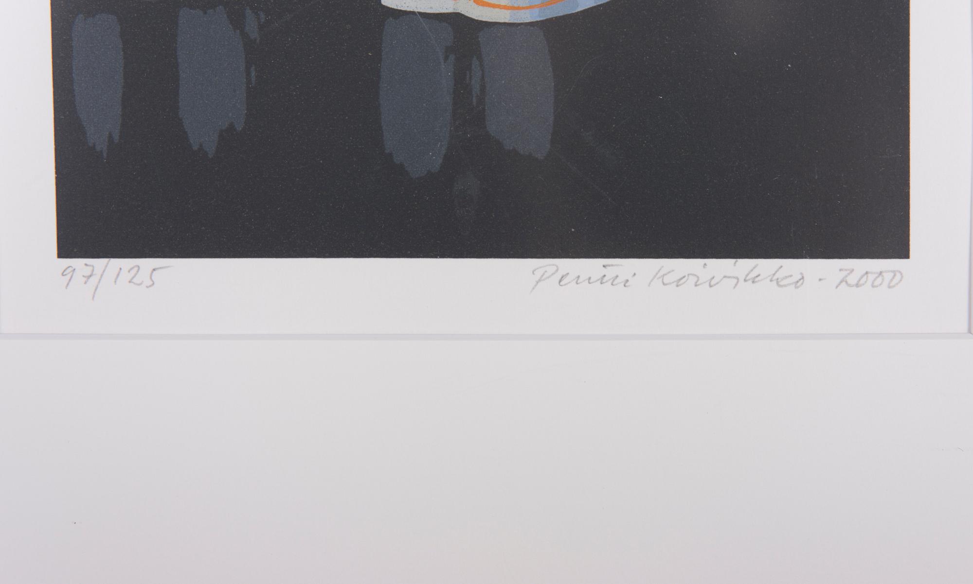 PENTTI KOIVIKKO, serigrafi, signerad och daterad 2000, numrerad 97/125.