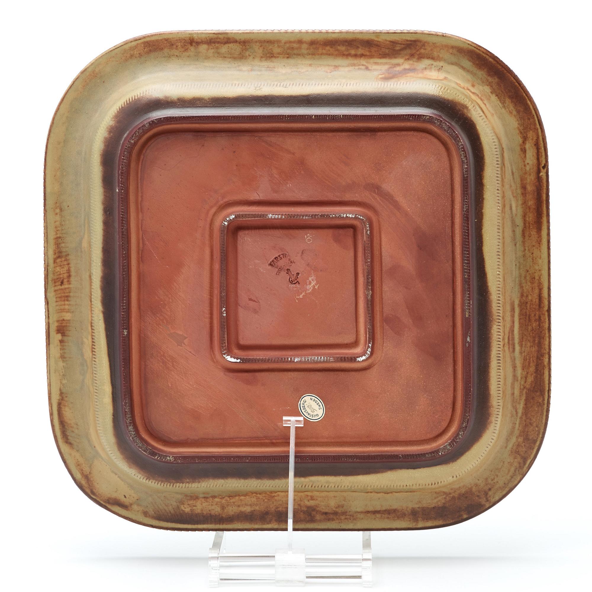 Wilhelm Kåge, fat, "Farsta", Gustavsbergs studio 1958.