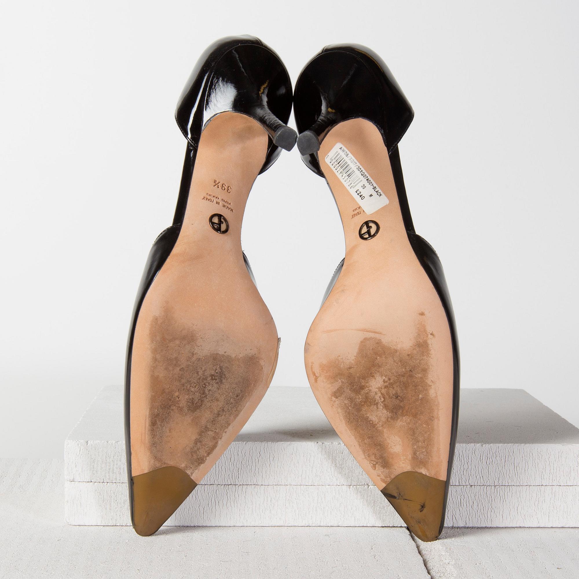 PUMPS, Giorgio Armani, storlek 39,5.