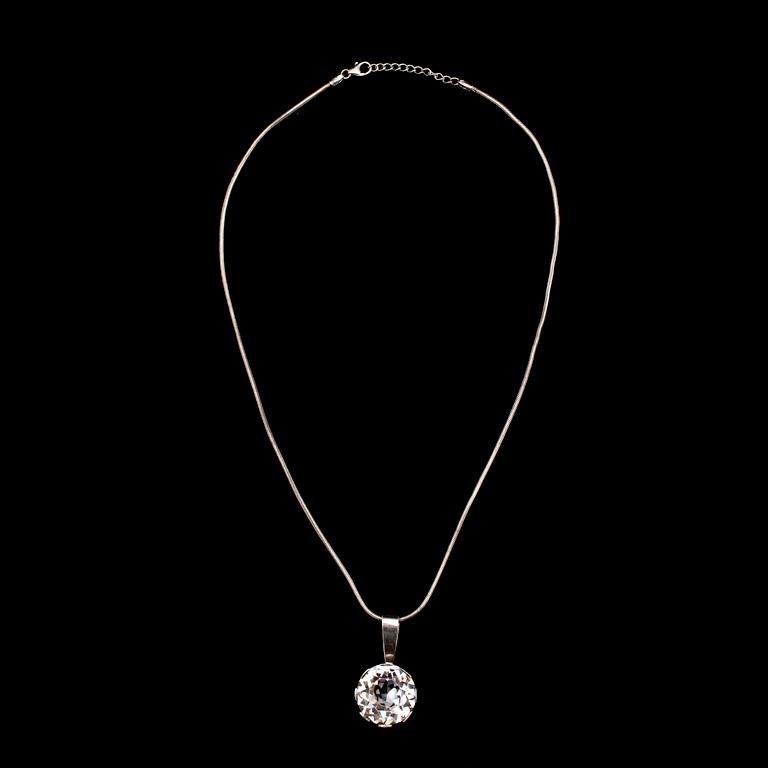 COLLIER OCH RING, sterlingsilver, svenska stämplar, bla HSG 1975.