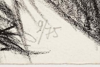 Djuric Miodrag Dado, 12 stycken litografier med mapp. Samtliga signerade och numrerade 9/75.