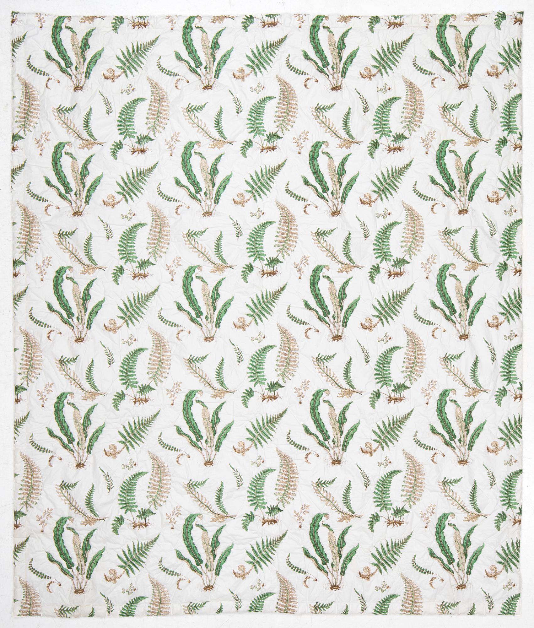 GP & J Baker, a large 'Stensöta' bed spread for Firma Svenskt Tenn.