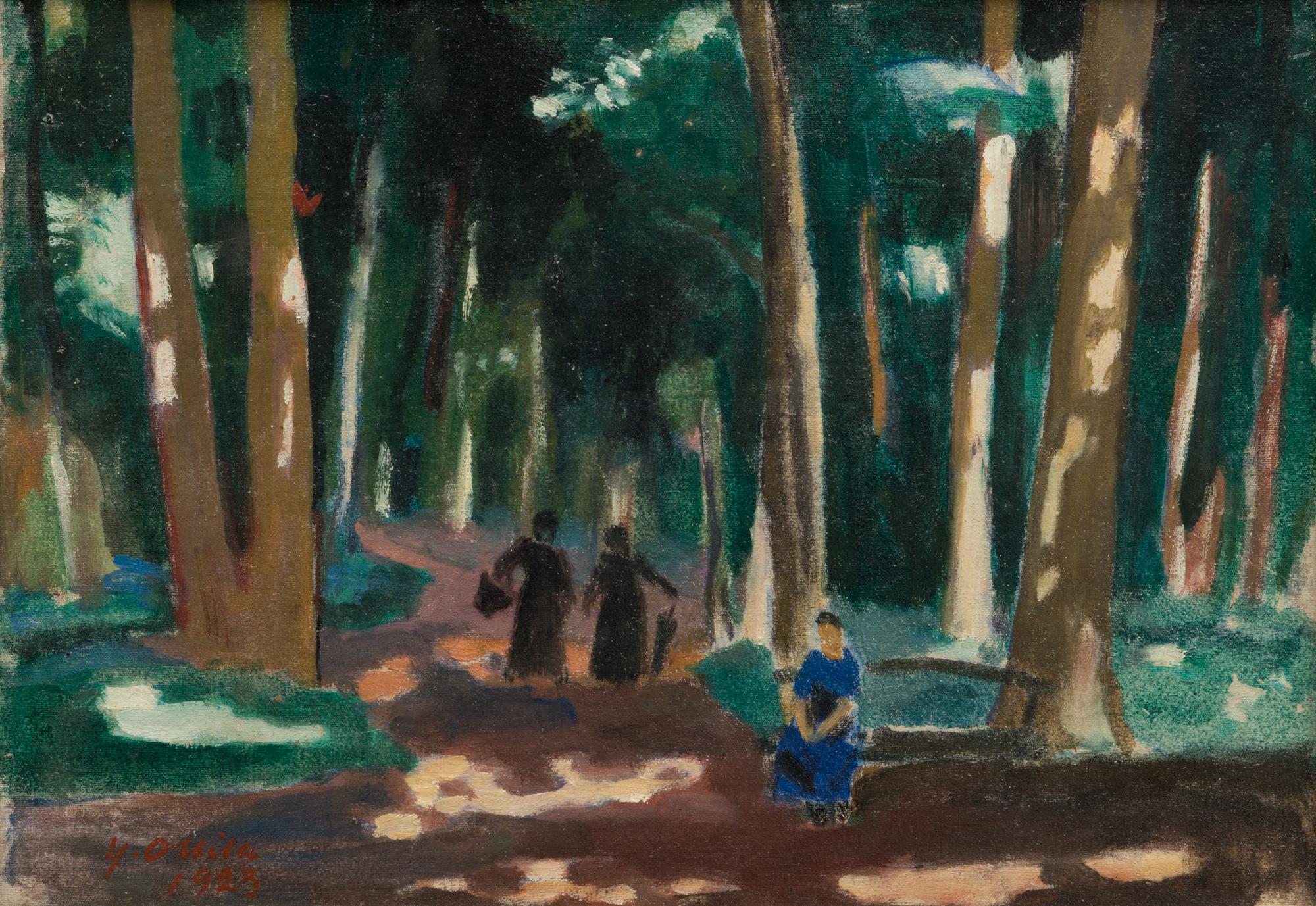 YRJÖ OLLILA, oil on canvas, signed and dated 1923.