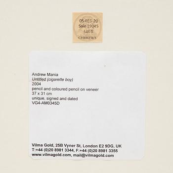 Andrew Mania, Untitled (cigarette boy).