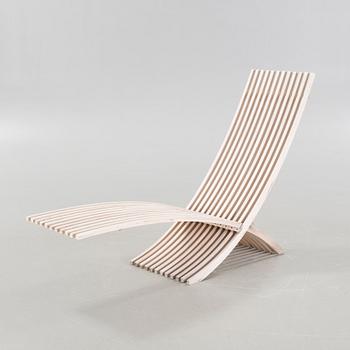 A "Nozib" dec chair designed by Nils-Ole Zib for Bergaform, arount turn of the century 2000.