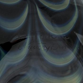 Oiva Toikka, A glass bird, 'Jänkätirri', signed O. Toikka Nuutajärvi.