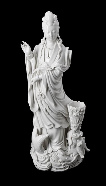 FIGURIN, porslin, Kina, 1900-tal.