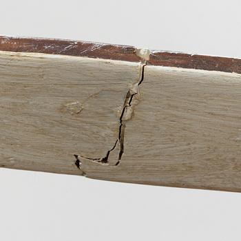 Stolar, 6 st, omkring år 1800, Sengustavianska provinsarbeten.