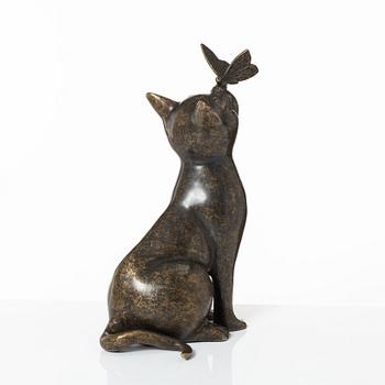Dekorativ skulptur, brons, Fyrklövern.