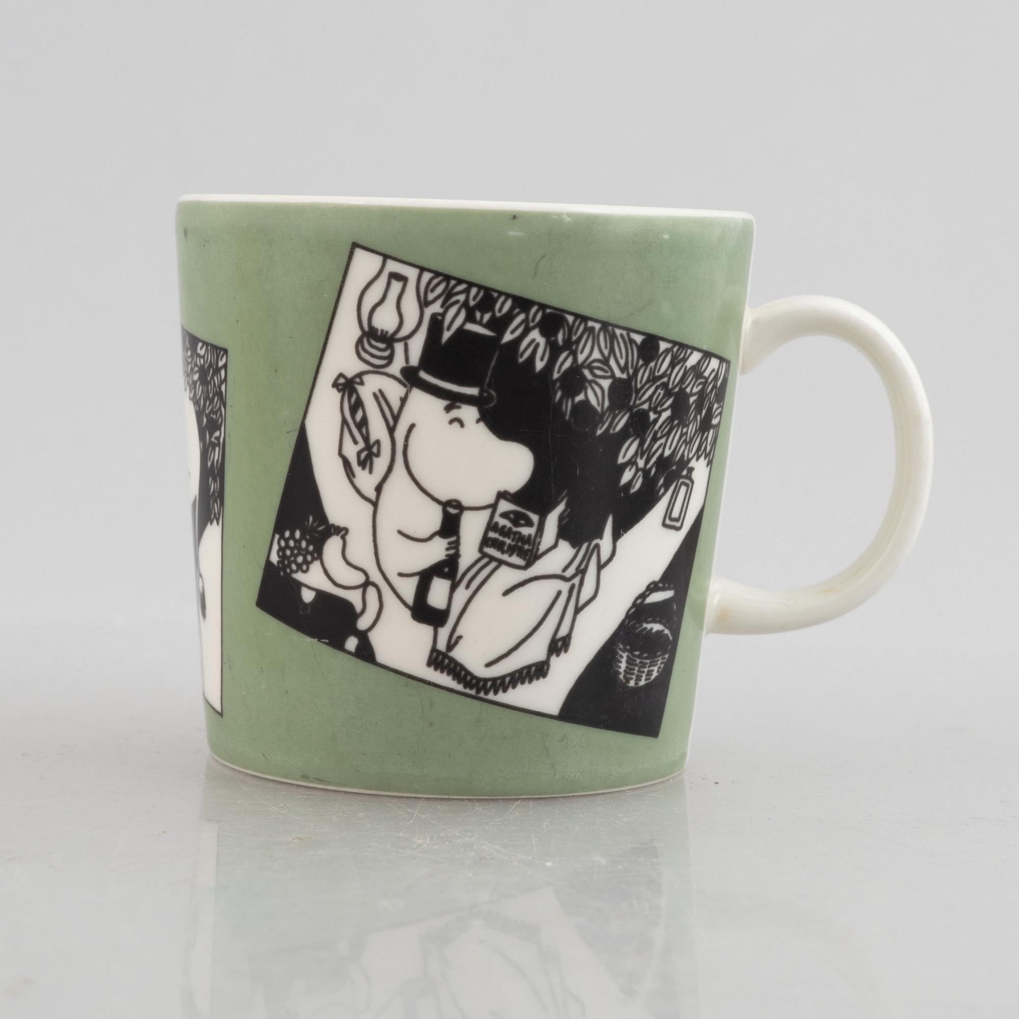 A Moomin mug, Arabia, Finland, 1990-1993.
