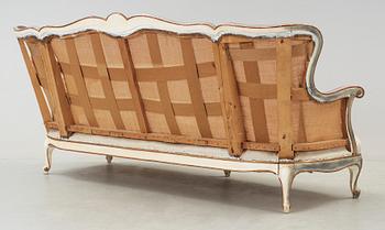 SOFFA, rokokostil, 1800-tal.