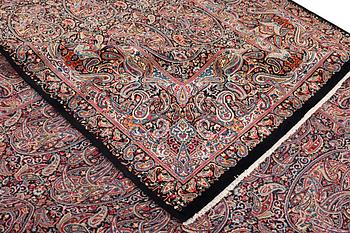Carpet, Kirman Lavar, approx. 475 x 342 cm.