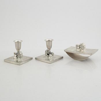 C.G. Hallberg, skrivbordset, 4 delar, Tenn, Stockholm, 1934.