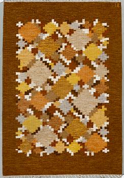 MATTA, rölakan, Ingegerd Silow, signerad IS. Ca 197x138 cm.