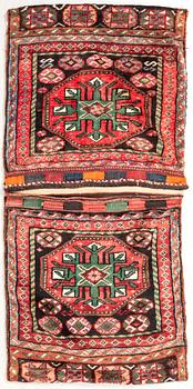 Saddle bag Khorjin, Lori Bakthiari old 148x73 cm.