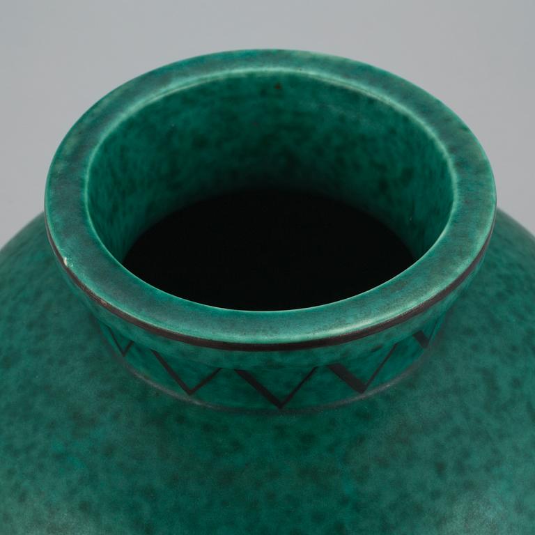 VAS, stengods, "Argenta", Wilhelm Kåge, Gustavsberg, 1950/60-tal.