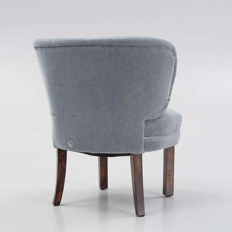 A Danish Easy Chair, mid 20th century.