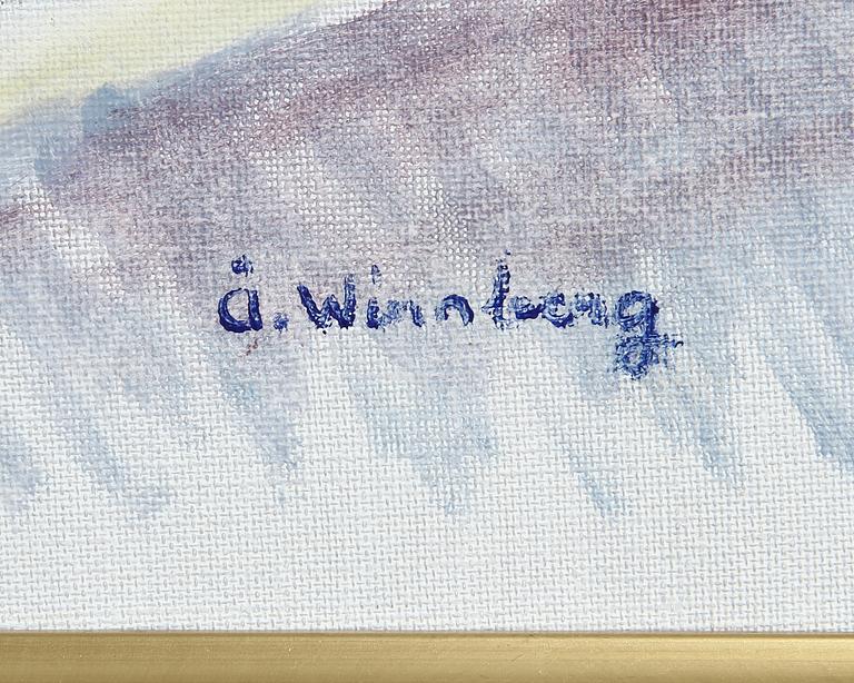 ÅKE WINNBERG, olja på duk, sign.
