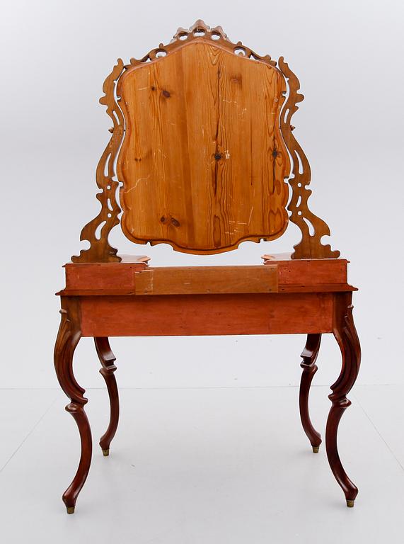TOALETTBORD, nyrokoko, 1800-talets andra hälft.
