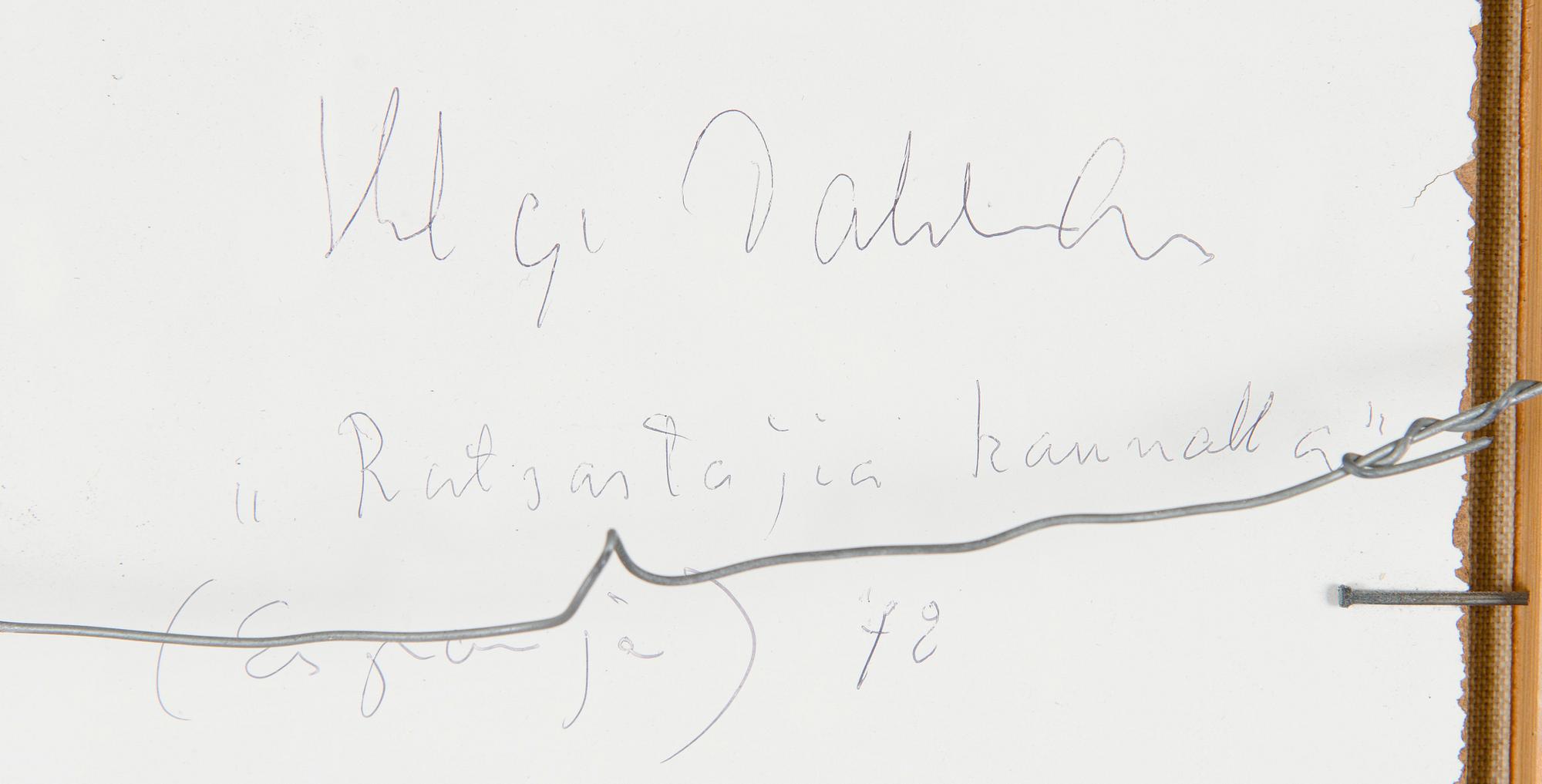 Helge Dahlman, Riders on the beach (Spain).