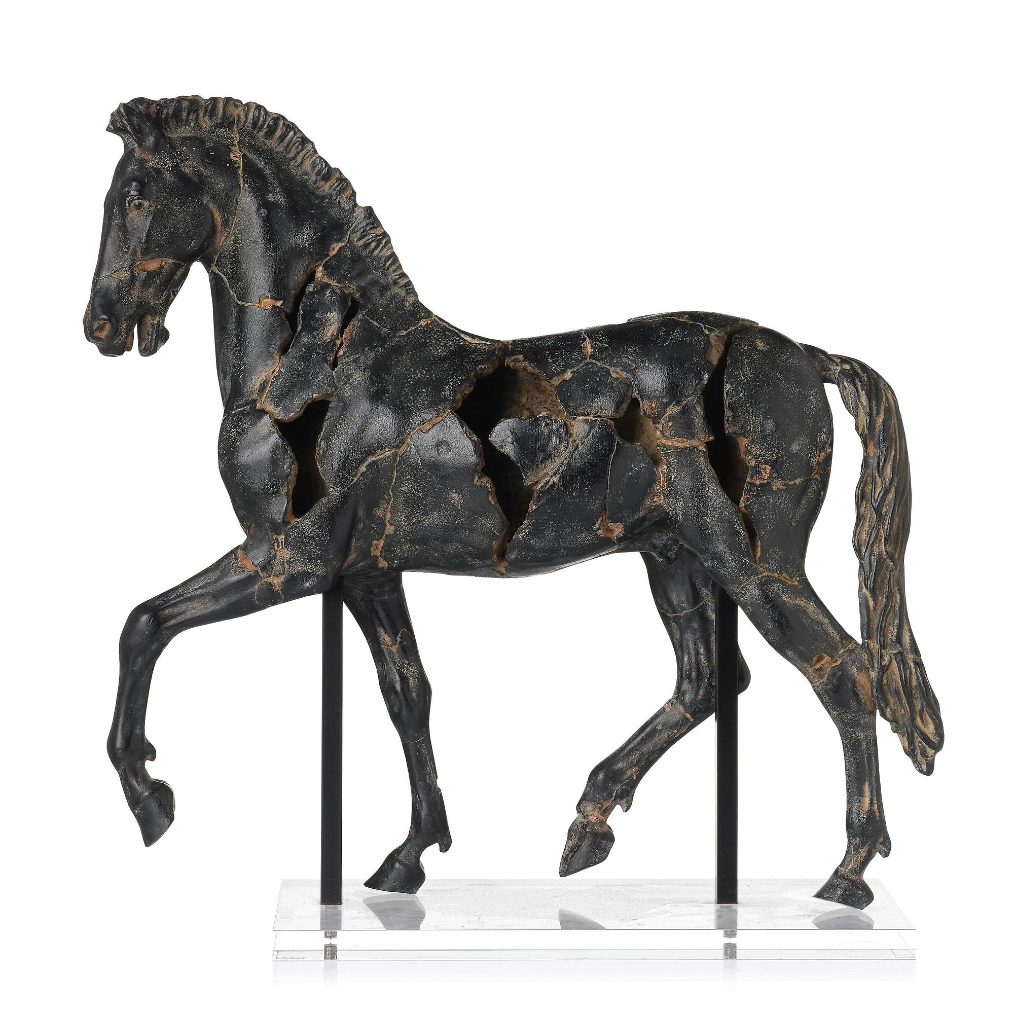 Sculpture of a horse "The Mattei horse", England, 20th century.