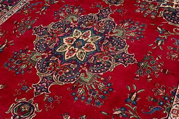 Carpet, Tabriz, approx. 370 x 285 cm.
