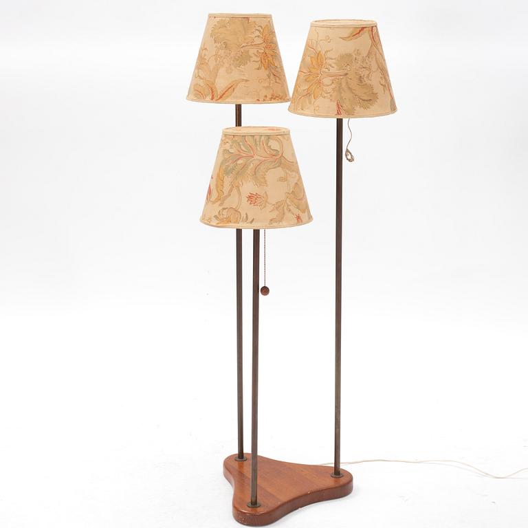 Swedish Modern, a floor lamp, possibly Firma Boet, 1930s.
