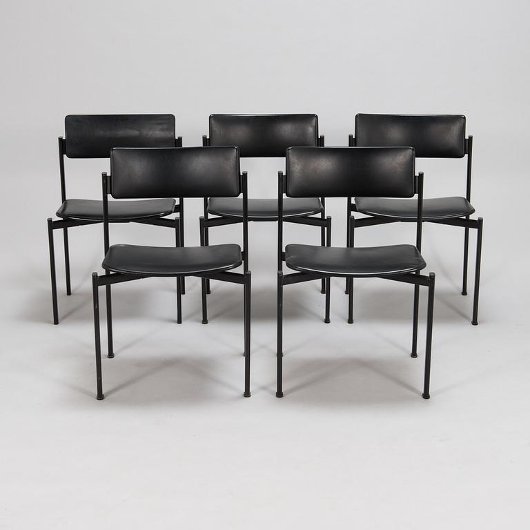 Ilmari Tapiovaara, tuoleja, 4+1 kpl, "Kiki" Merva 1900-luvun loppu.