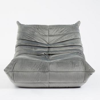 Michel Ducaroy, soffa, fåtölj och fotpall, "Togo", Ligne Roset, 2000-tal.