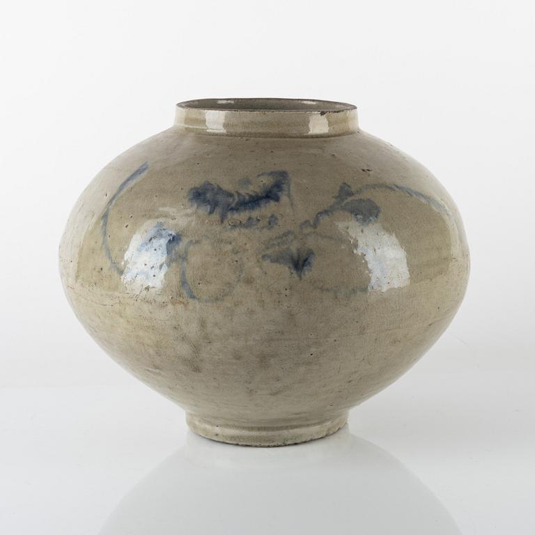 Kruka, keramik. Korea, Joseon (1392-1897).