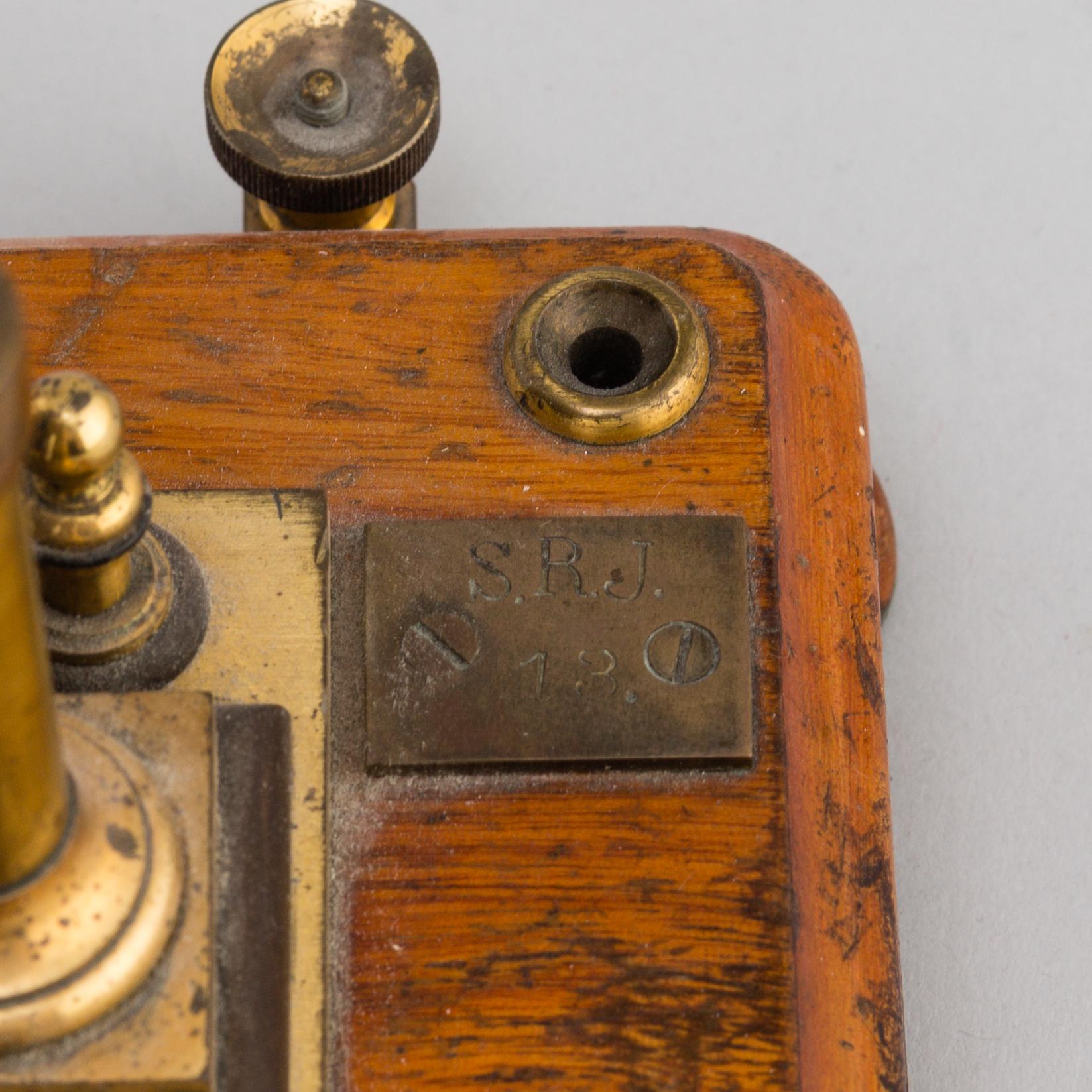 A LM Ericson telegraph, ca 1900.