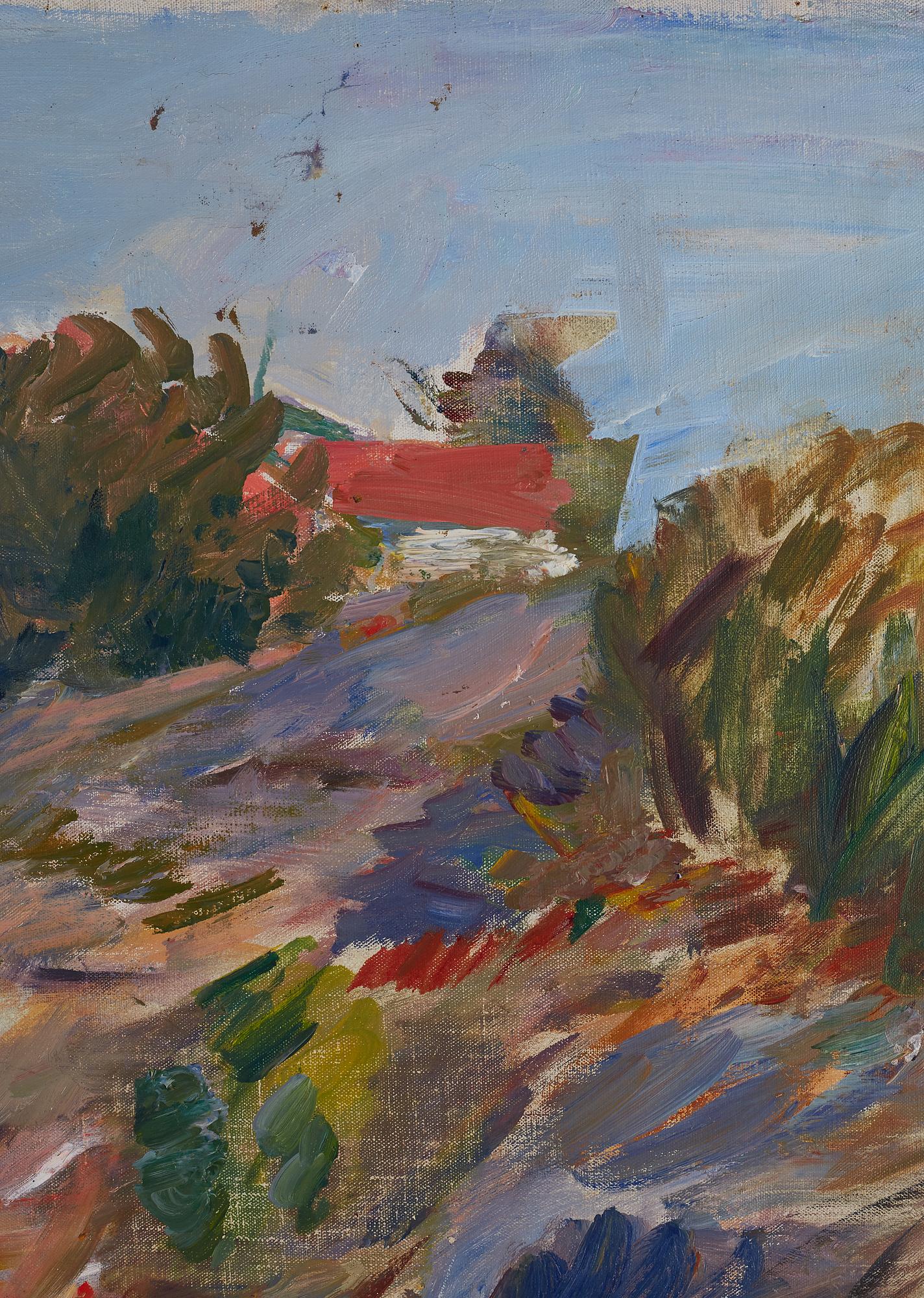 Olle Skagerfors, oil on canvas, signed. Dated 1959 verso.