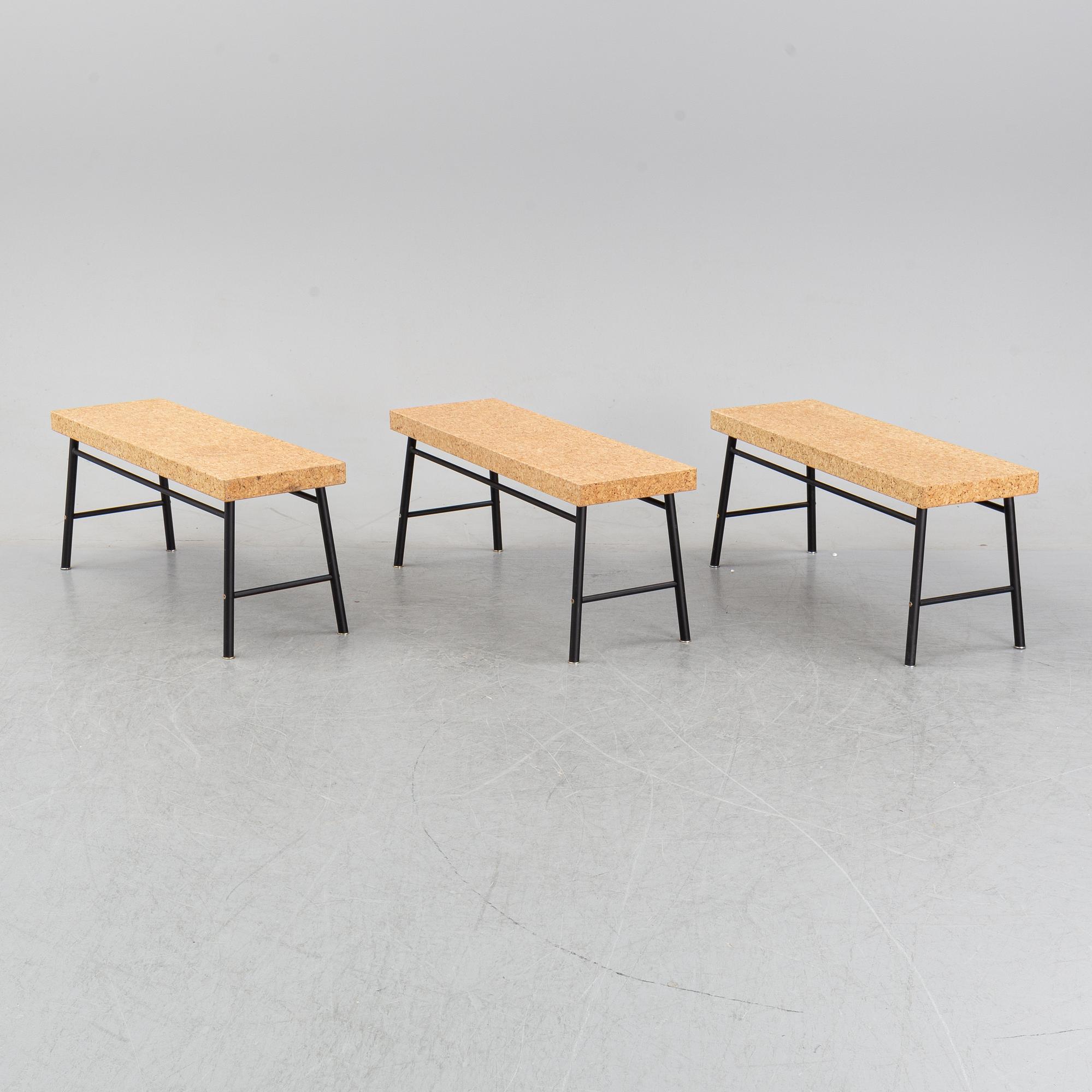Ilse Crawford, bänkar, 3 st, "Sinnerlig" för IKEA.