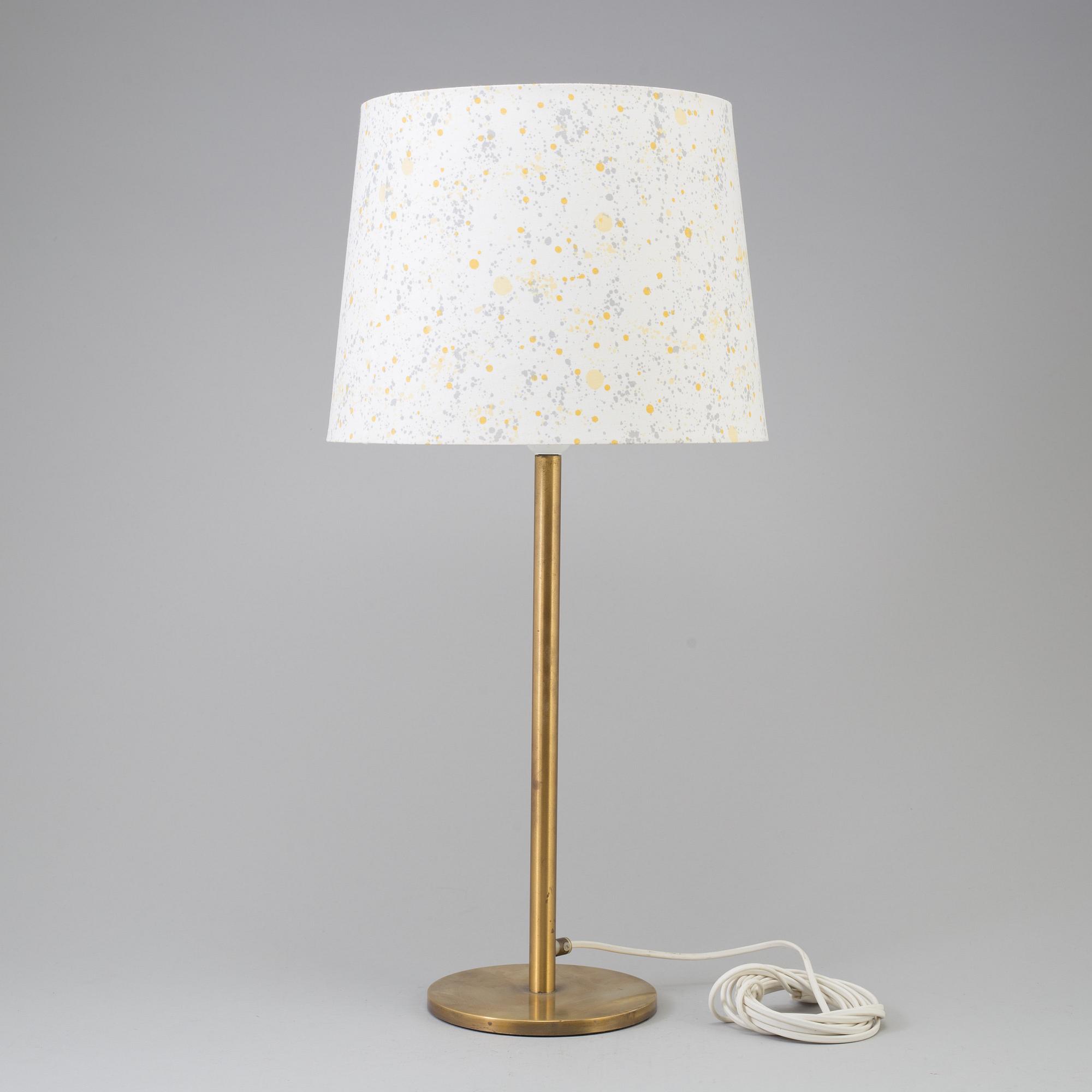 A 1960s Swedish Luxus brass table light.
