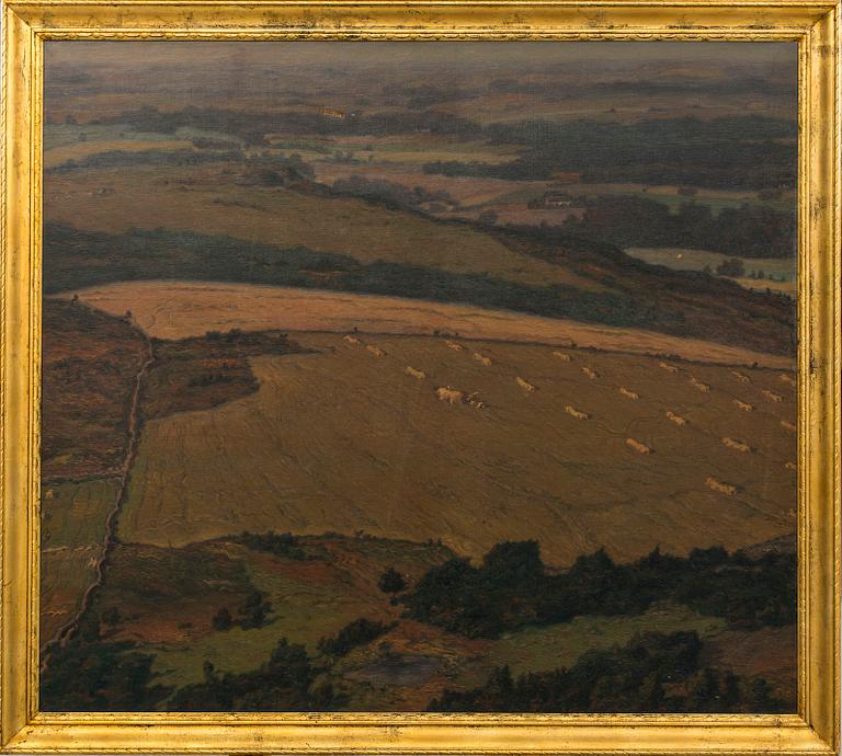 AXEL KULLE, oil on canvas signed and dated.