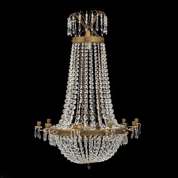 a mid 20th century chandelier.