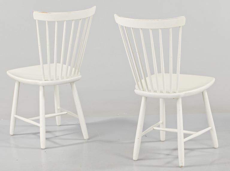 PINNSTOLAR, ett par, 1900-talets andra hälft.