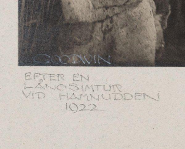 Henry B. Goodwin, "Efter en lång simtur vid hamnudden", 1922.