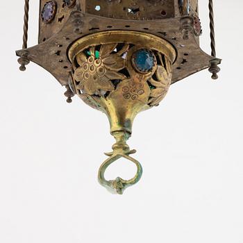 Lantern, Turkish, circa 1900.