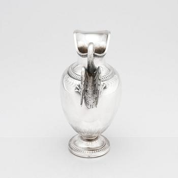 A French ewer, silver, mark of Jean-Baptiste-Claude Odiot (Paris 1819-1838).