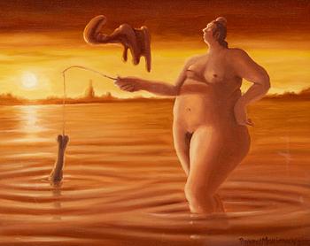 Bruno Maximus, "Hängande fiskrecept.".