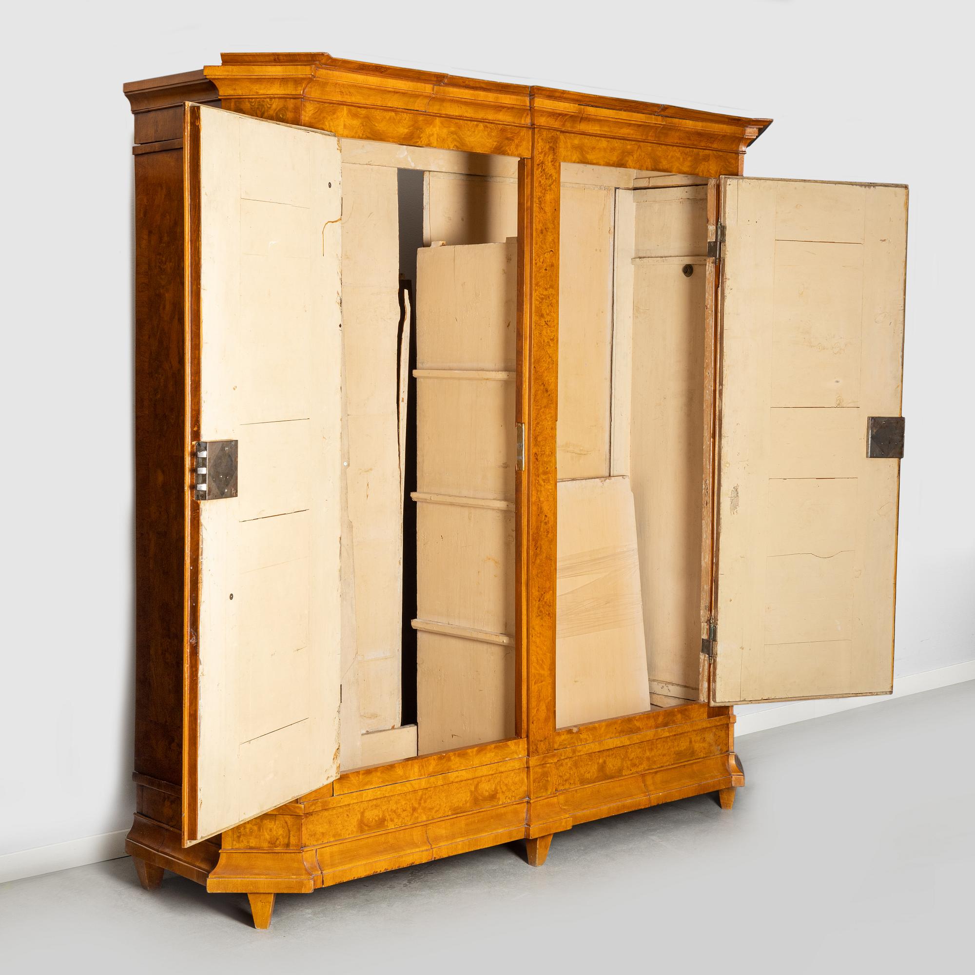 A late 18th century cupboard, probably German.